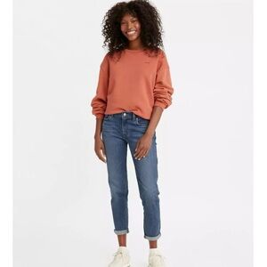 LEVI’S |‎ 5 Pocket Styling Denim Blue Boyfriend Jeans Sz. 32